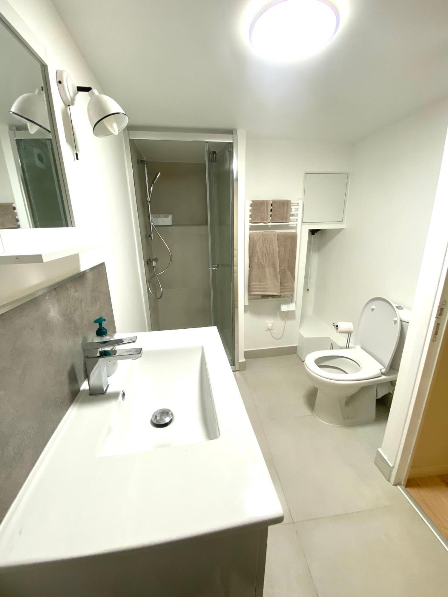 Charmant Appartement A Herblay Centre, Proche Gare, 22 Min De Paris St Lazare Extérieur photo